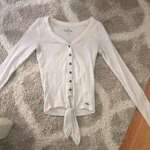 Button Up Hollister T-Shirt